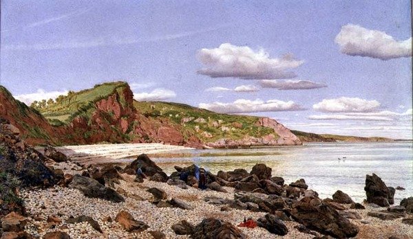 Babbacombe Bay af George Price Boyce