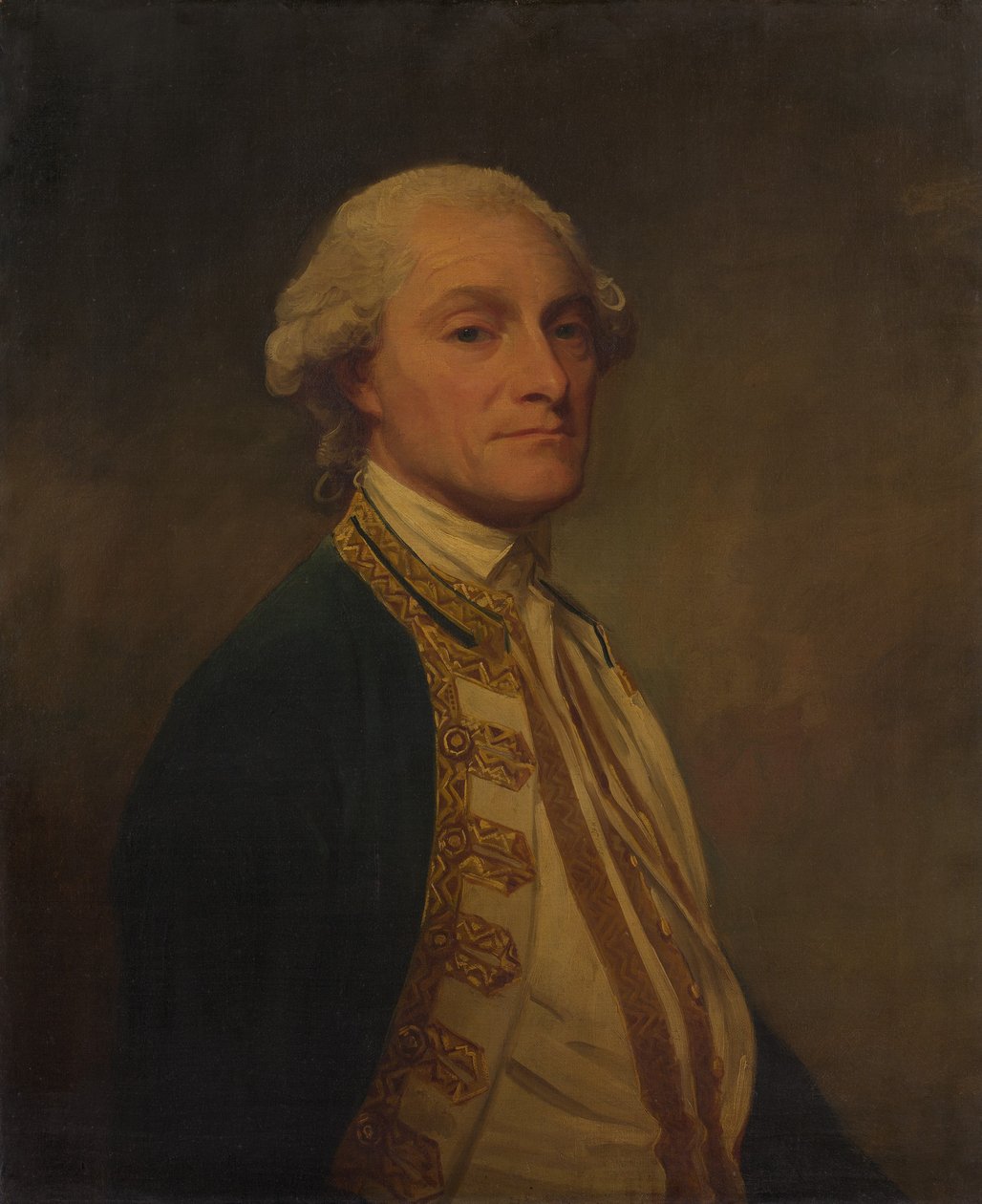 Admiral Sir Chaloner Ogle 1726-1816. af George Romney