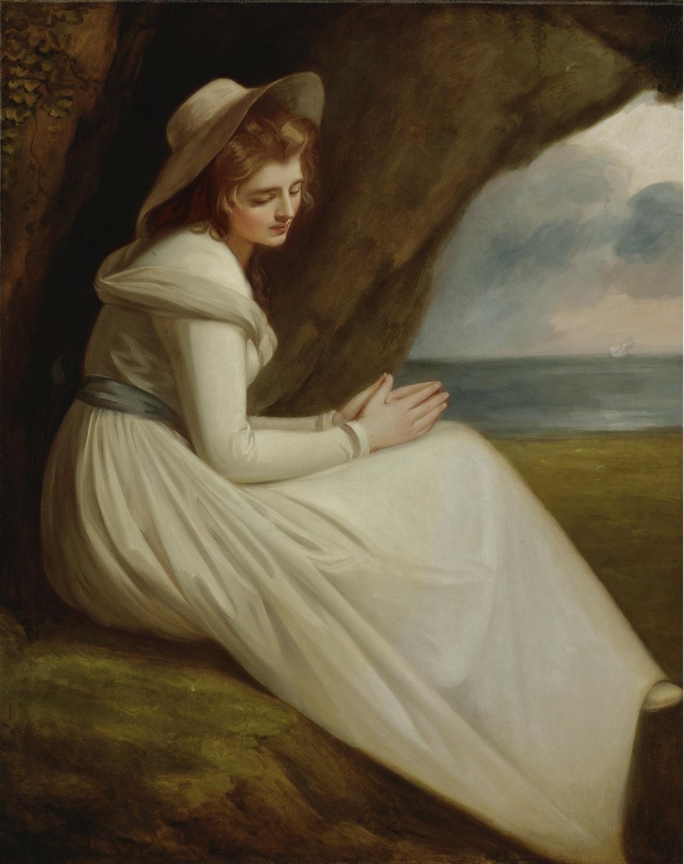 Emma, Lady Hamilton af George Romney