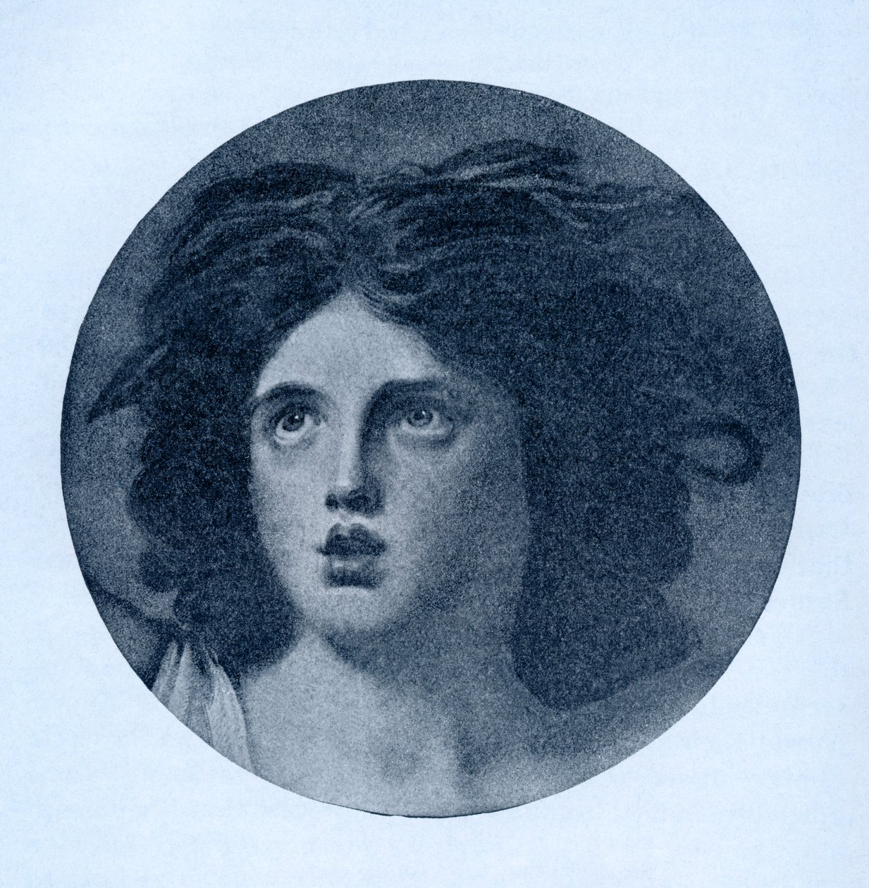 Emma Lady Hamilton af George Romney