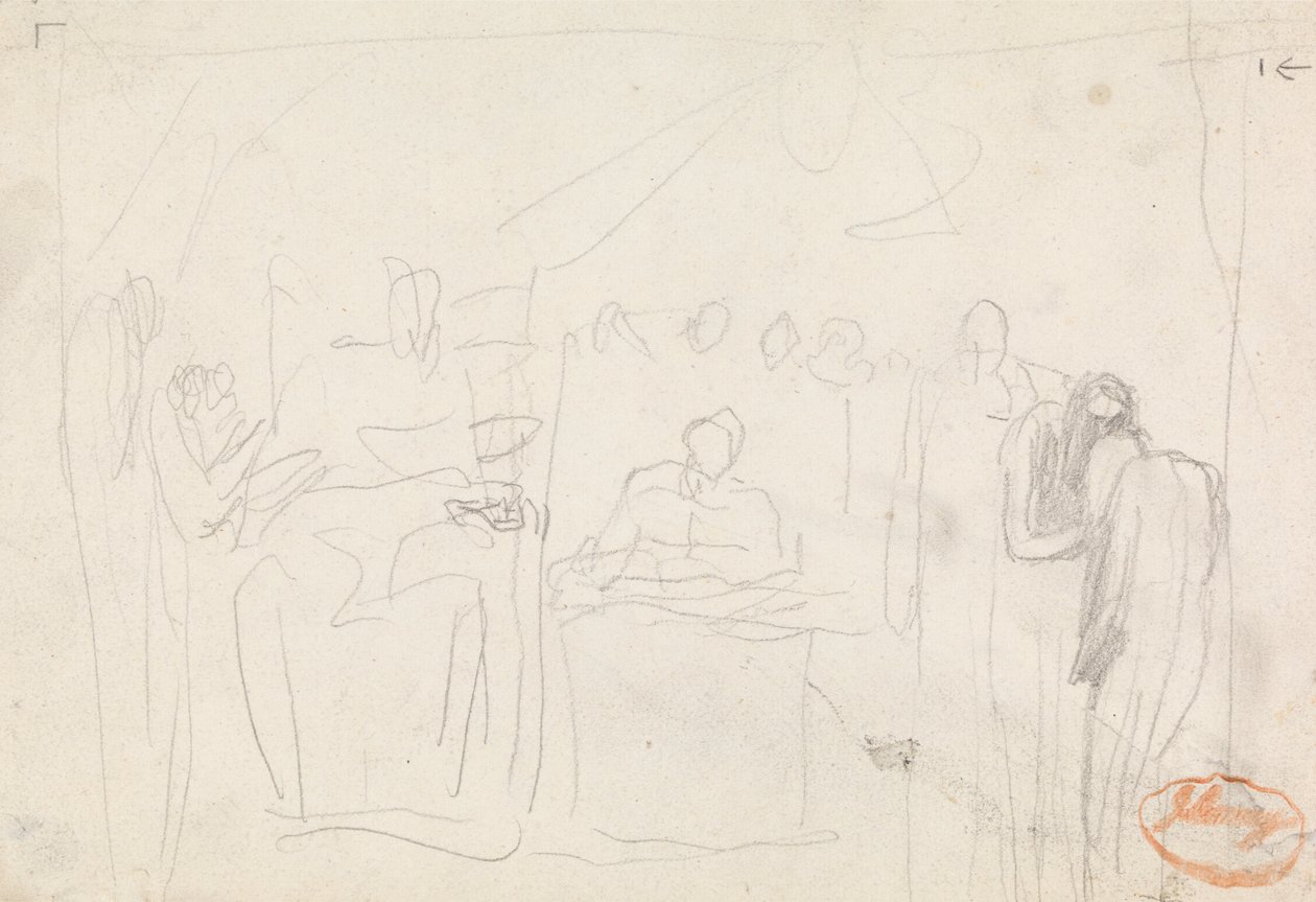 Figursammensætningsundersøgelse 35 af George Romney