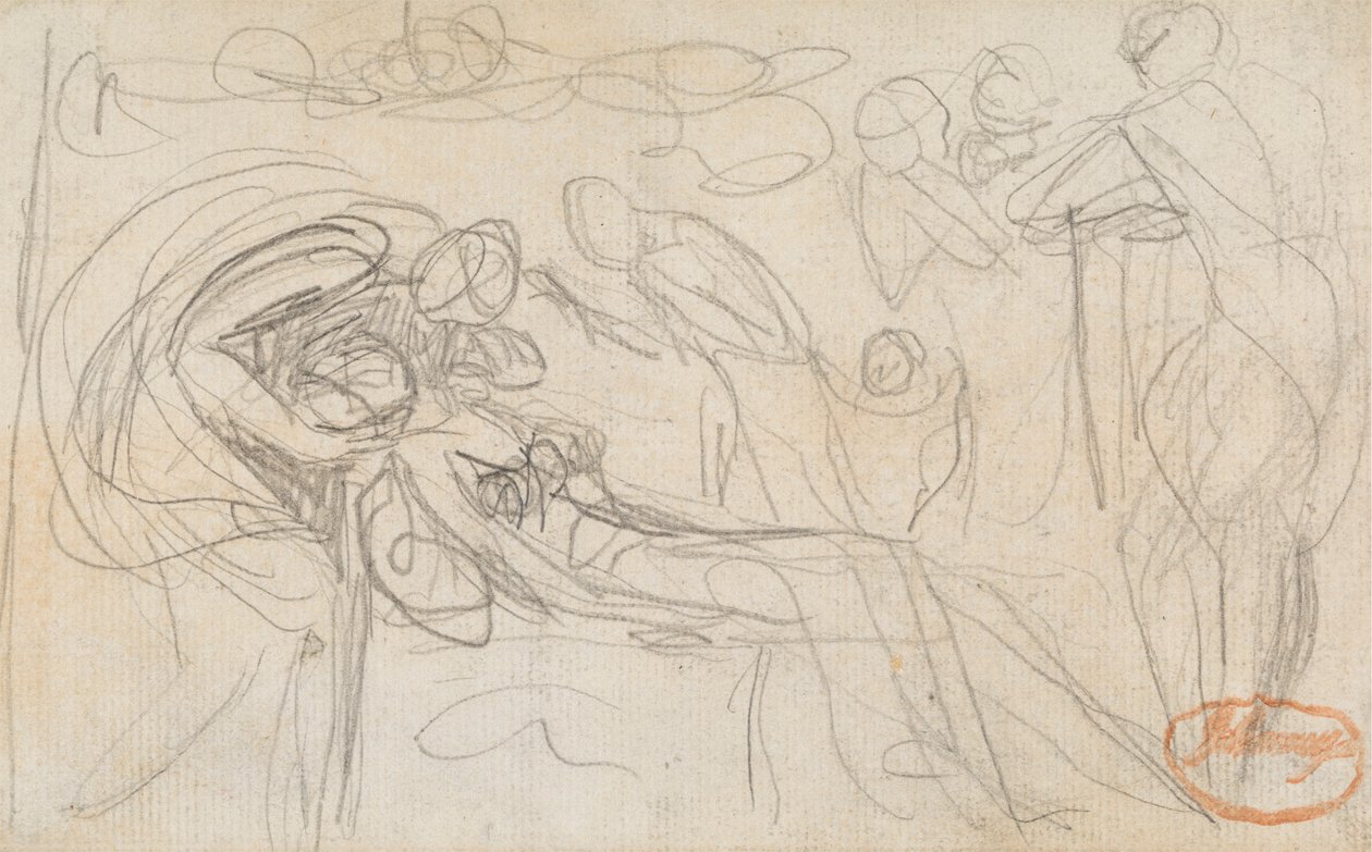 Figursammensætningsundersøgelse 49 af George Romney
