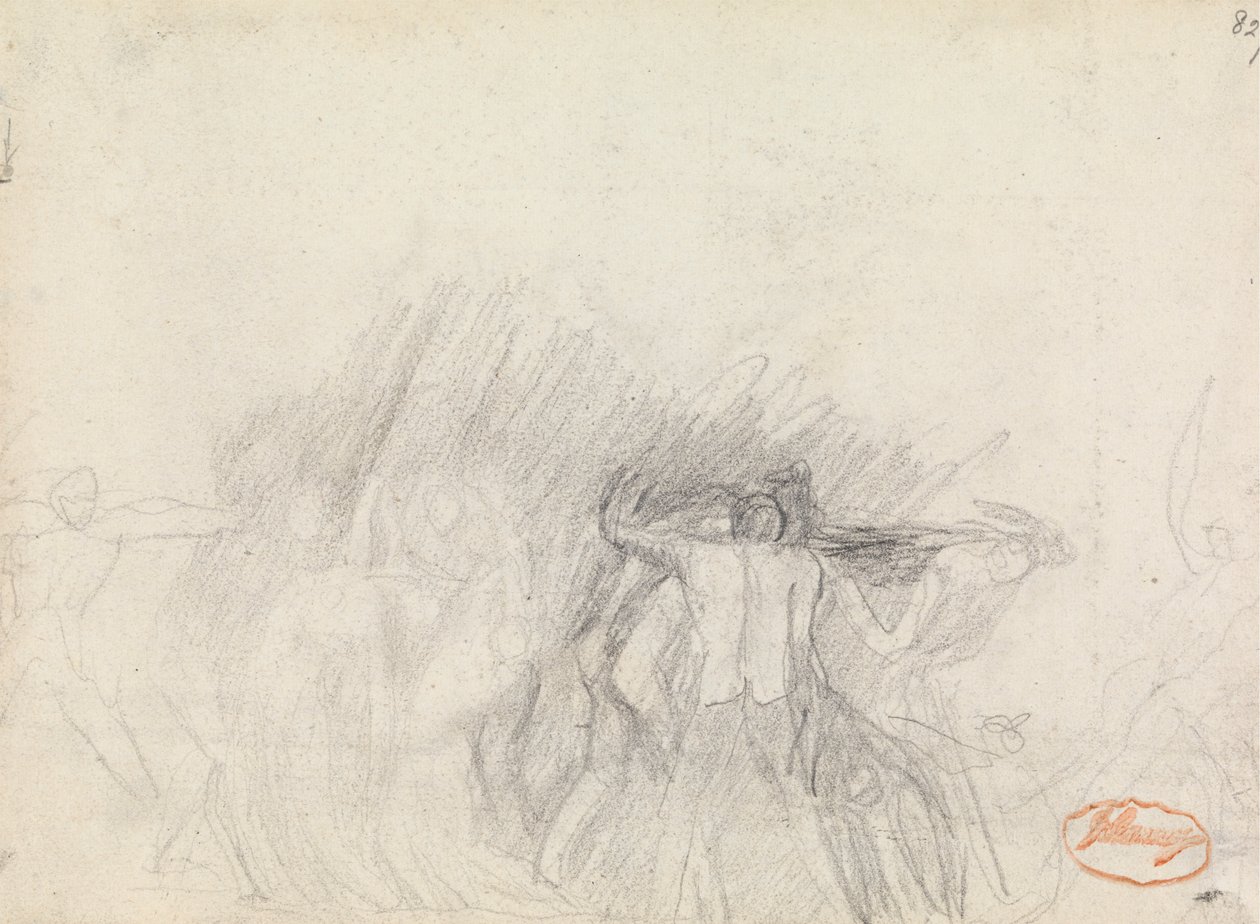 Figursammensætningsundersøgelse 50 af George Romney