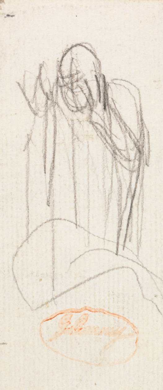 Figurundersøgelse 1 af George Romney