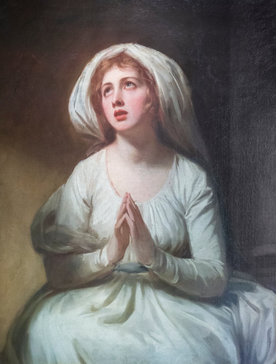 Lady Hamilton ved bøn af George Romney
