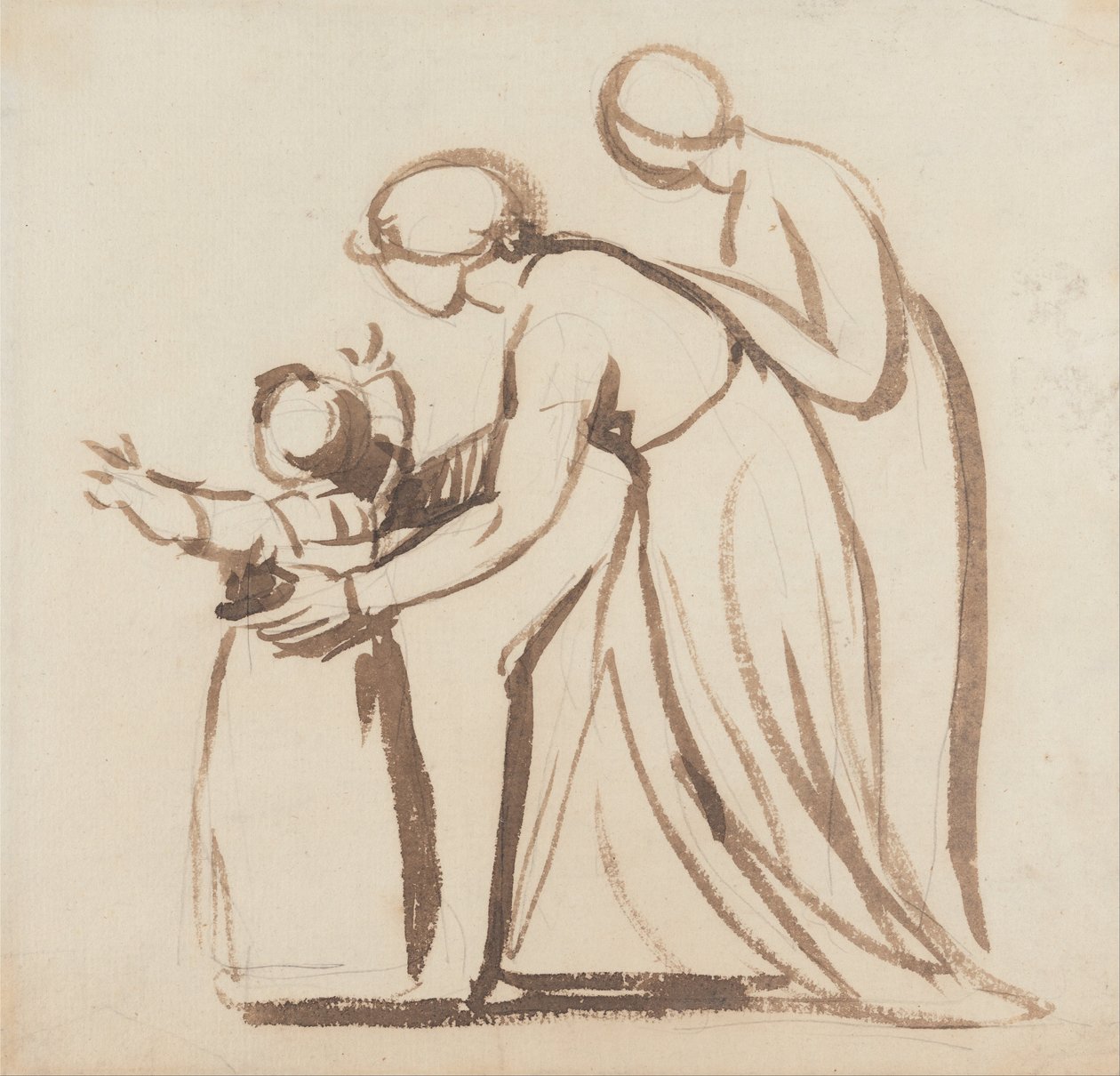 At lære at gå af George Romney
