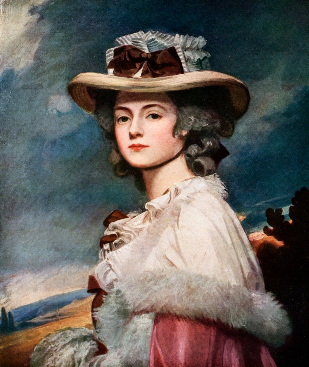 Fru Davies Davenport, 1782-1784 1926. af George Romney