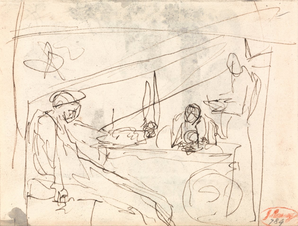 Newton og prismet af George Romney