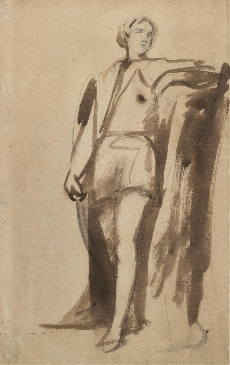 Portræt af Hamlet af George Romney