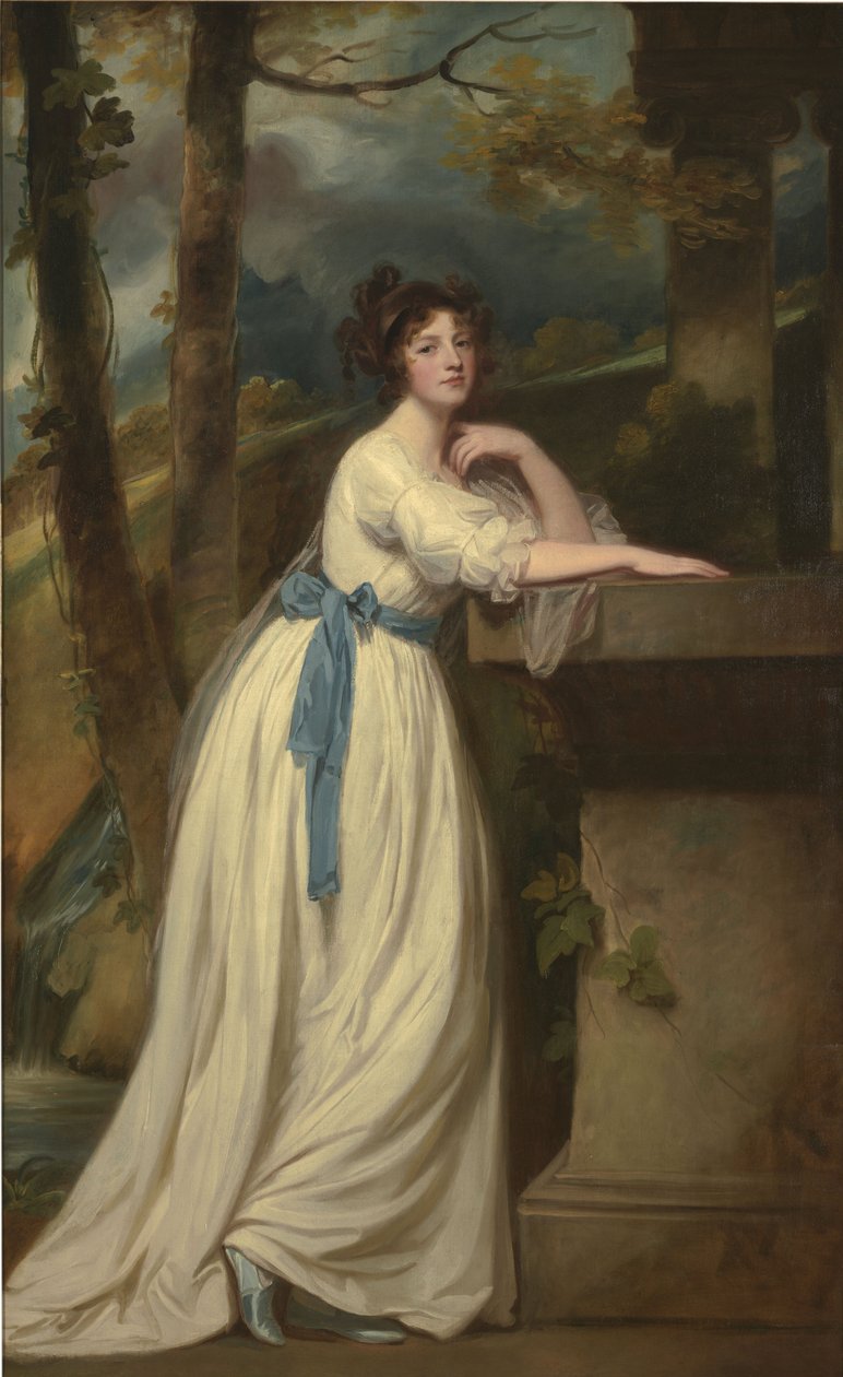 Portræt af fru Andrew Reid af George Romney