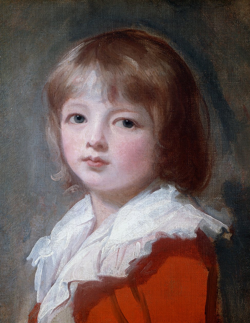 Portræt af en dreng af George Romney