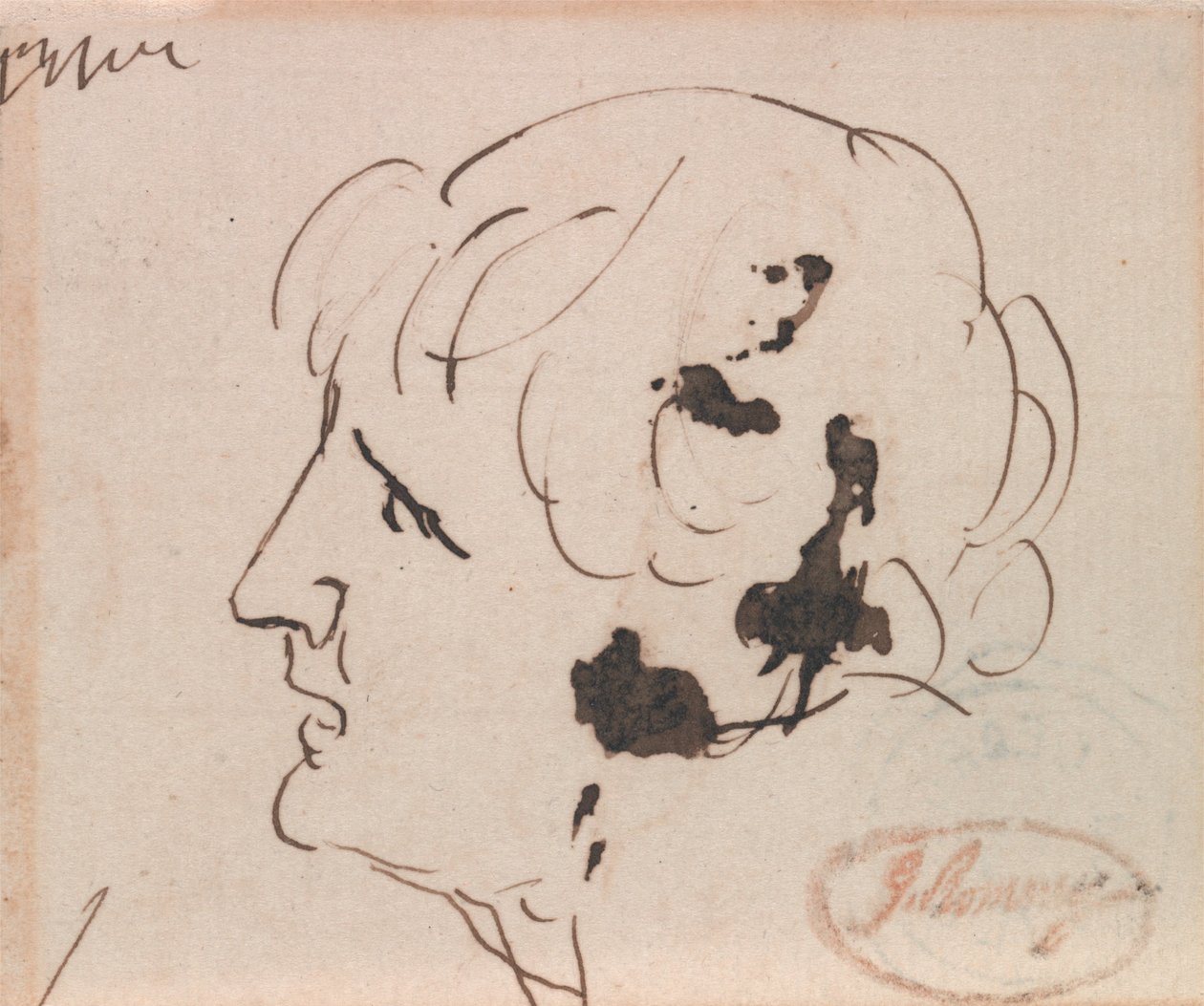 Siddende kvinde af George Romney
