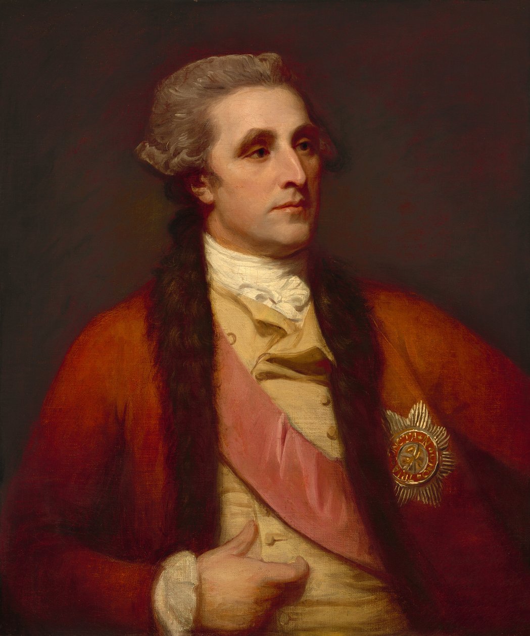 Sir William Hamilton, 1783-1784. af George Romney