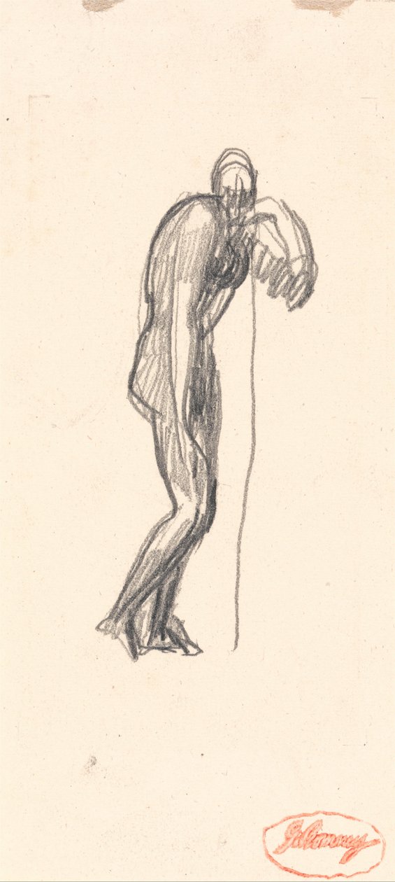 Stående figur af George Romney
