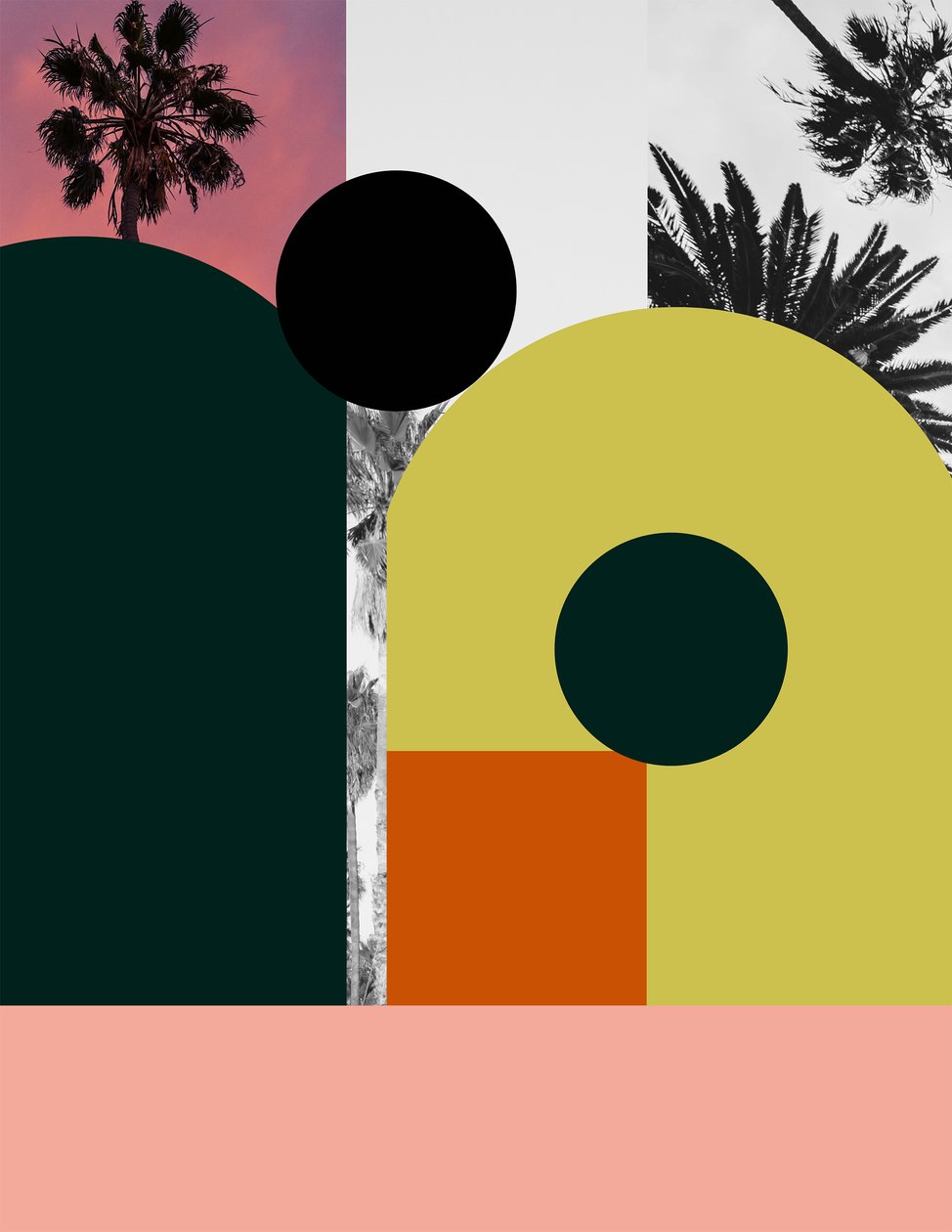 Beverly Crest Moon, 21. århundrede (illustration) af George Rosaly