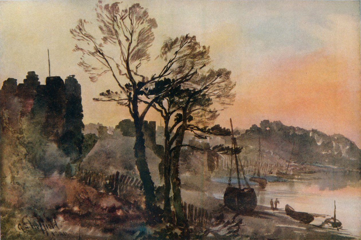 Conway Bay, 1880 af George Sheffield