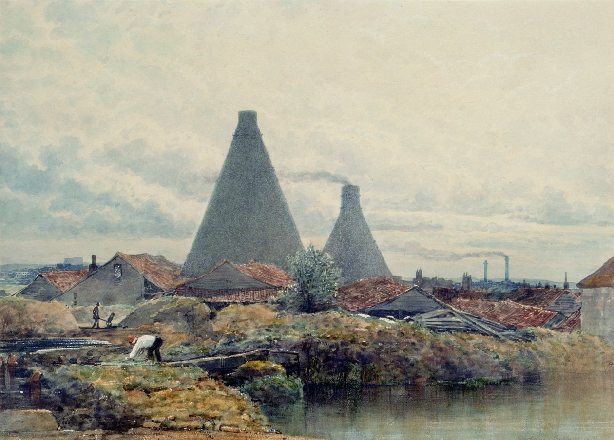 The Kilns, 1831 (wc) af George Shepherd