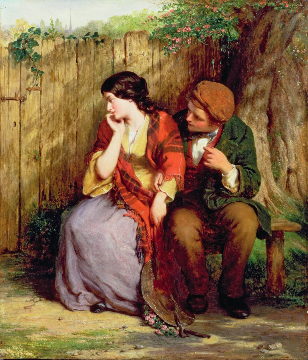 Spændingens øjeblik, 1861 af George Smith
