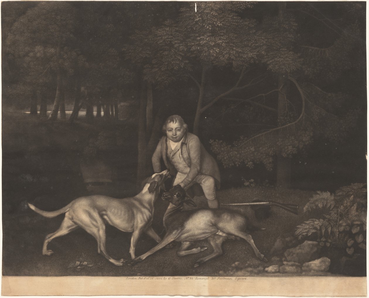 Doeens død af George Stubbs
