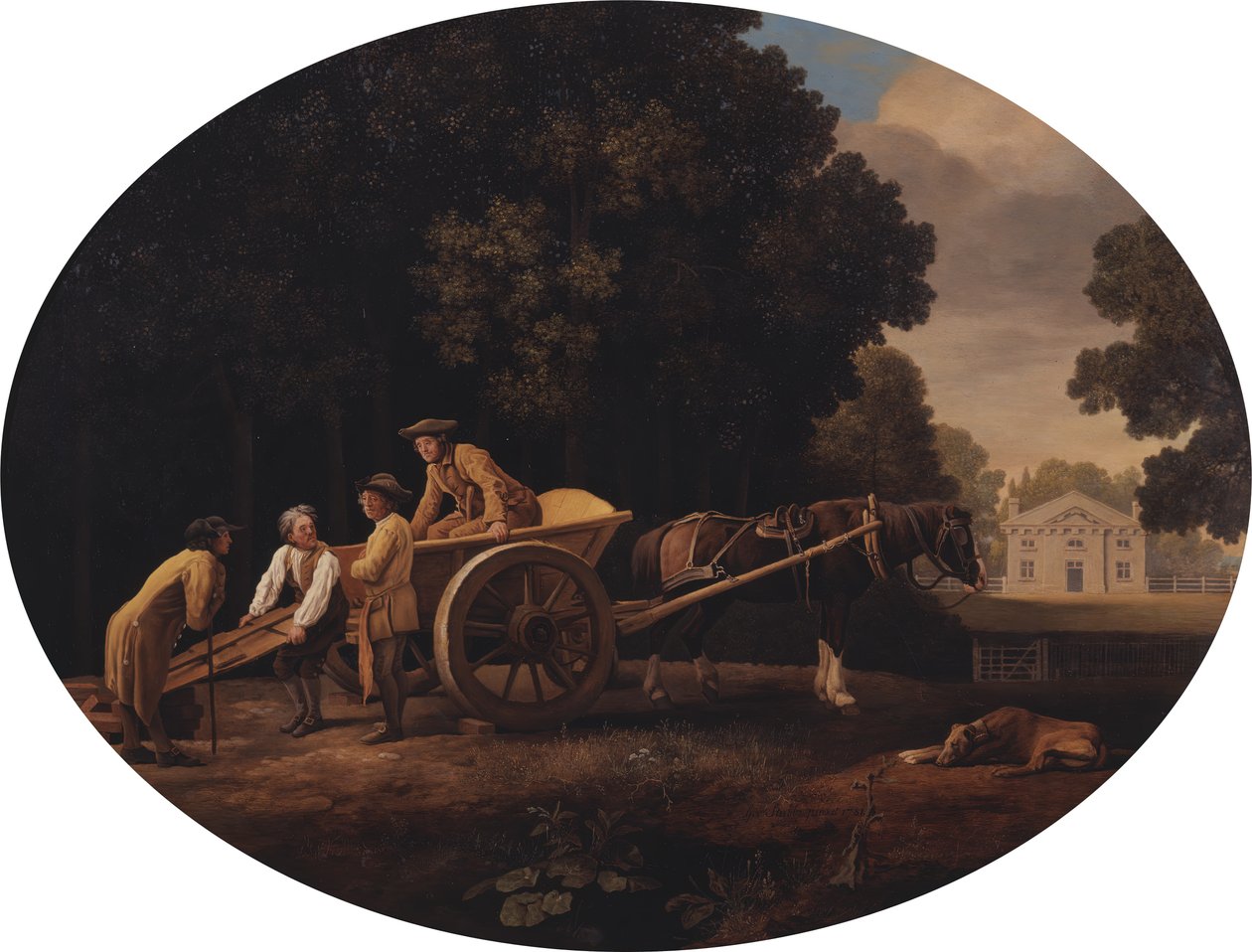 Arbejdere, 1781. af George Stubbs