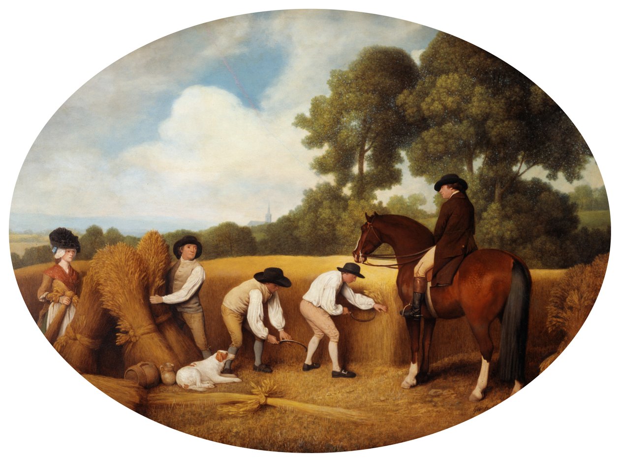 Høstmænd af George Stubbs