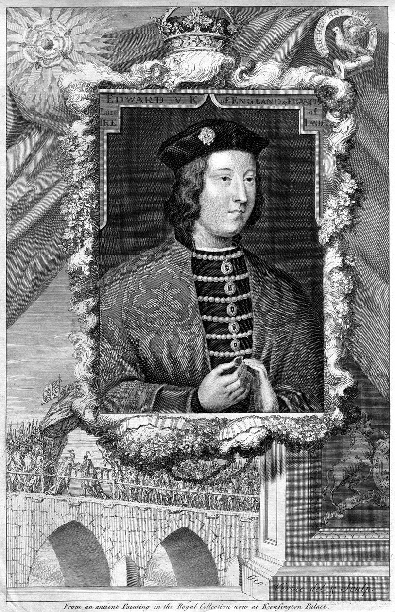 Kong Edward IV af England. af George Vertue