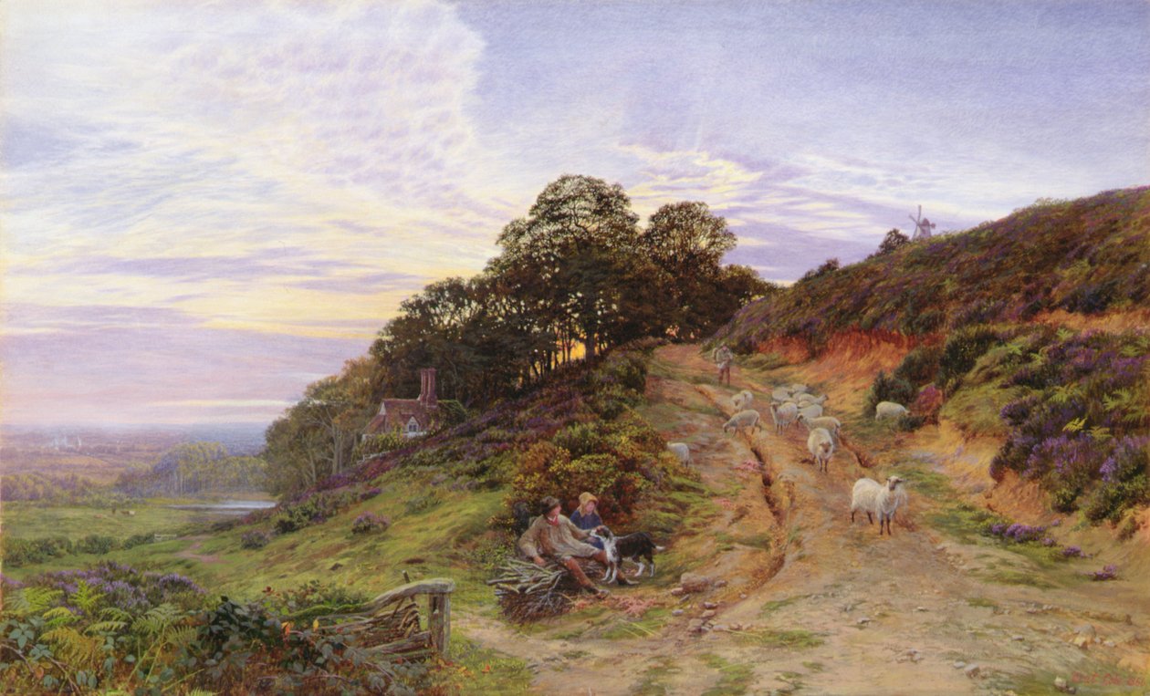 Pitch Hill nær Ewhurst af George Vicat Cole