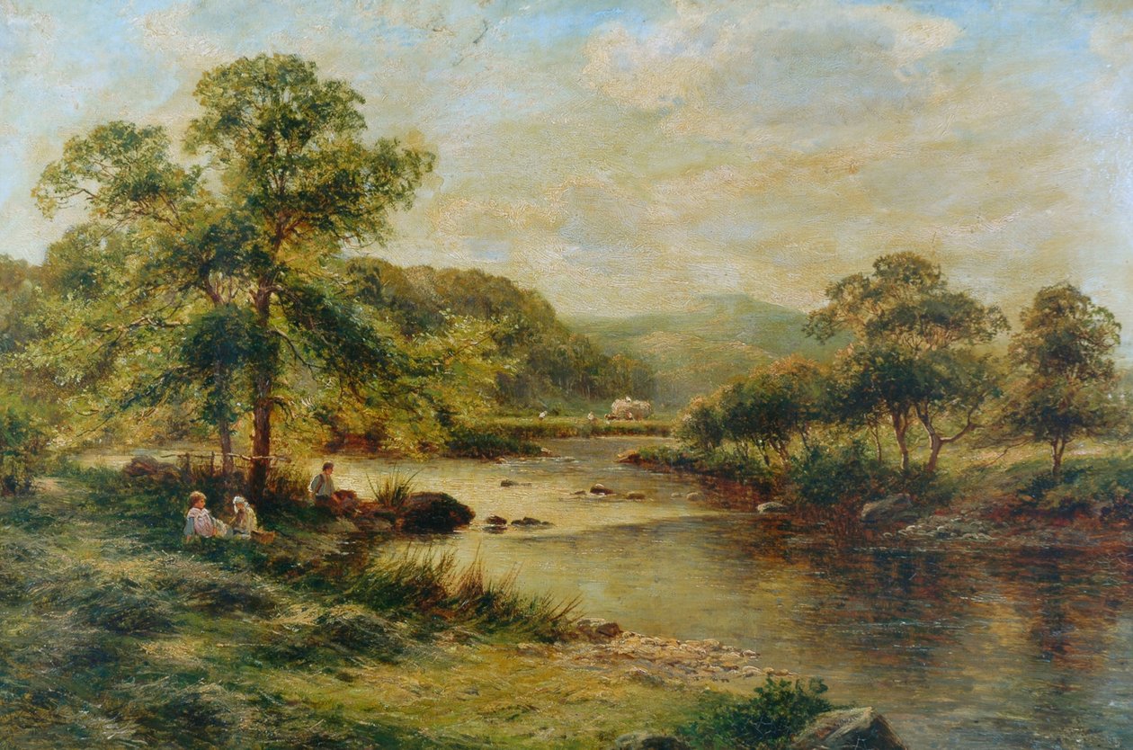 The Dales of Derbyshire, 1891 af George Vicat Cole