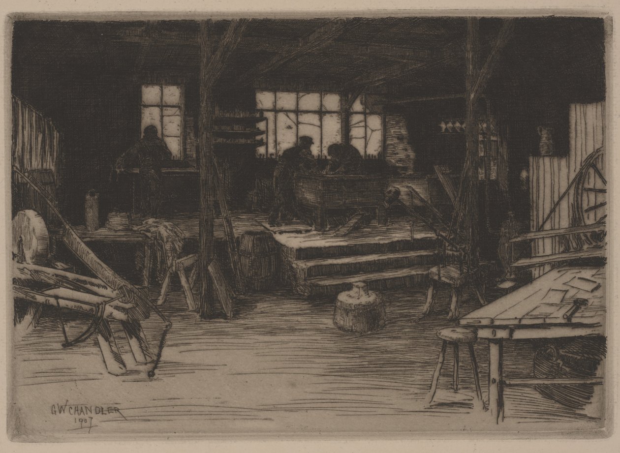 Høvling af George Walter Chandler