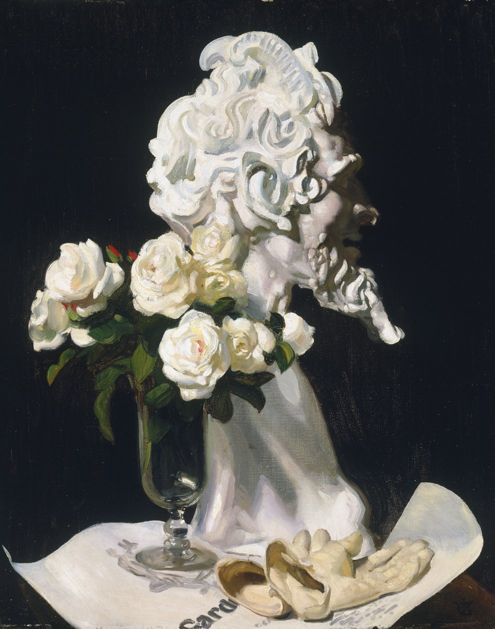 Pan er død (stilleben) af George Washington Lambert