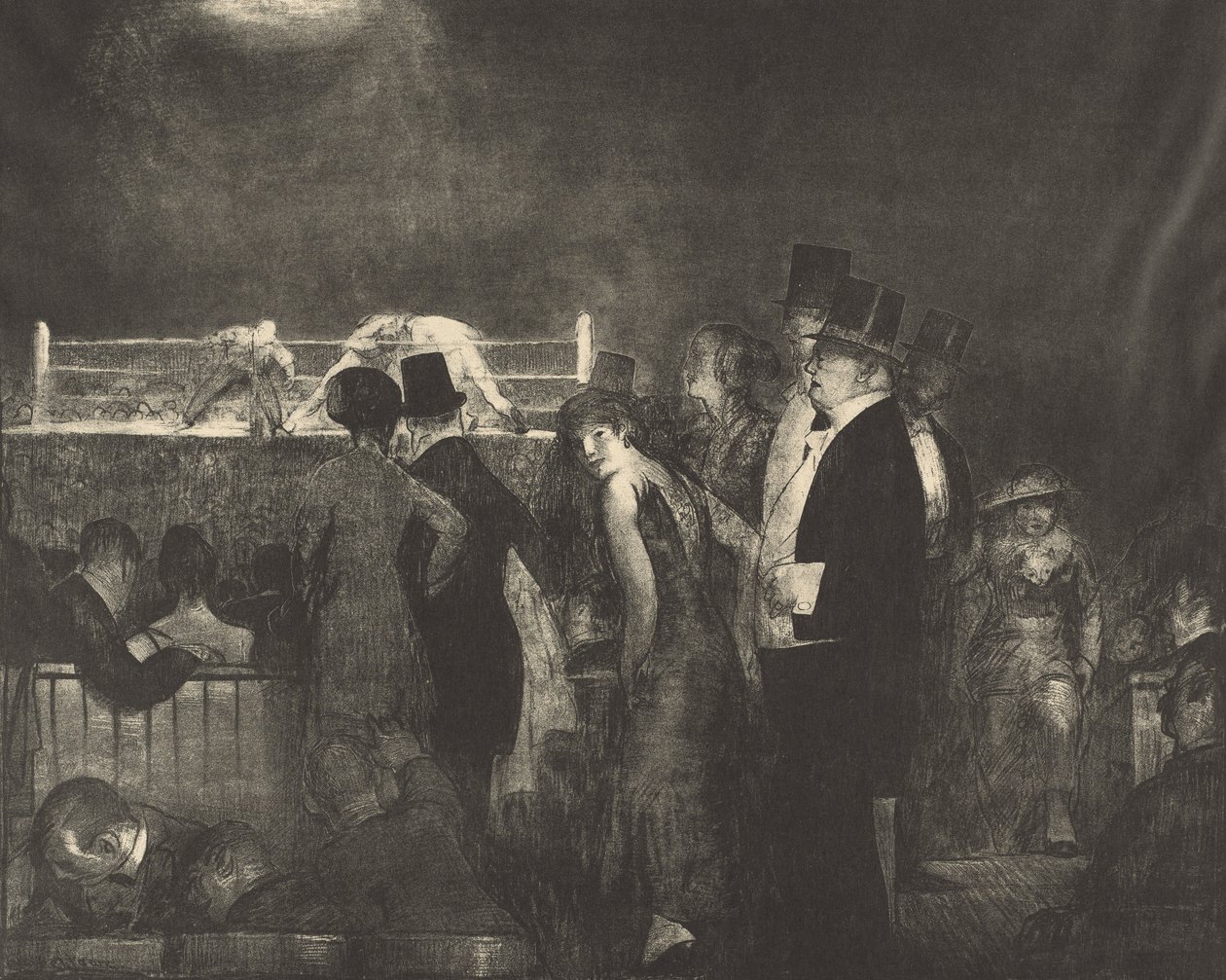 Forløb, 1916. af George Wesley Bellows