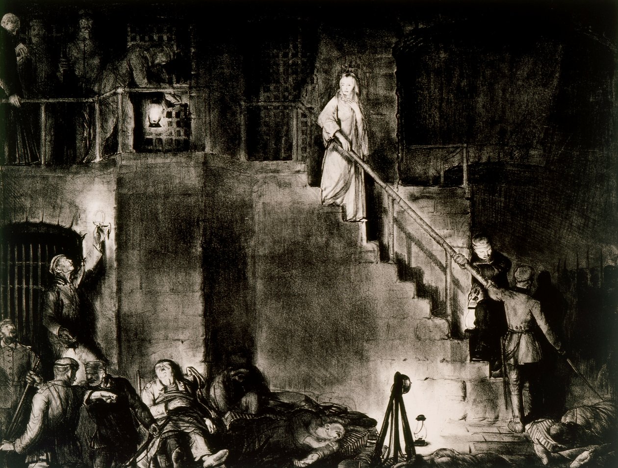 Mordet på Edith Cavell af George Wesley Bellows