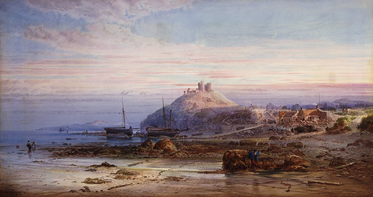 Criccieth Castle, af George Wolfe