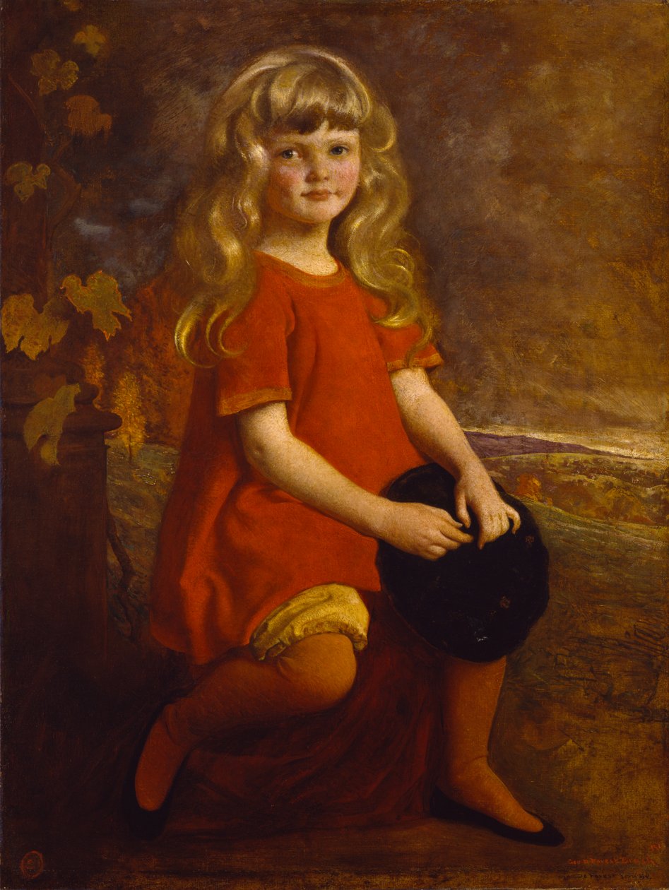 Polly, 1916. af George de Forest Brush