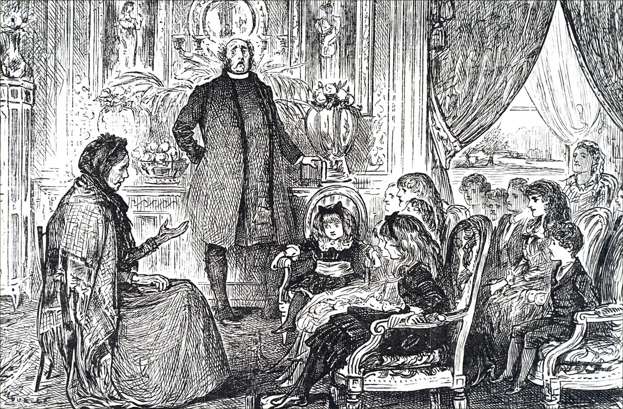 En søndagsskoleklasse. af George du Maurier