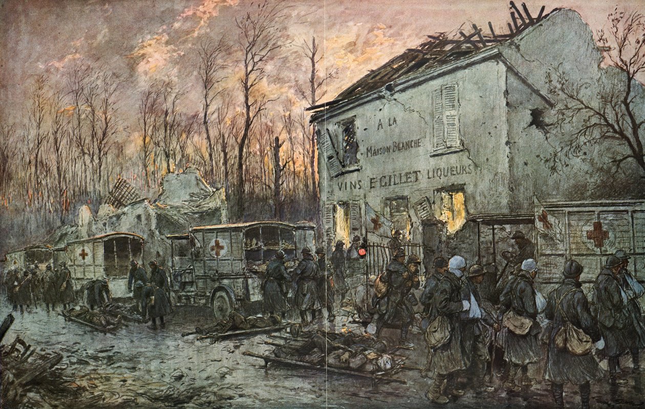 Bilen under krigen". af Georges Bertin Scott