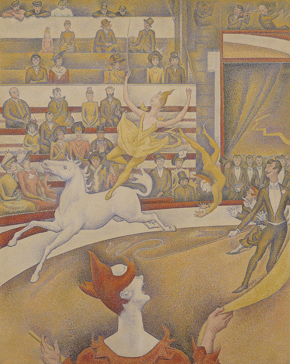 Cirkus, 1891 af Georges Seurat