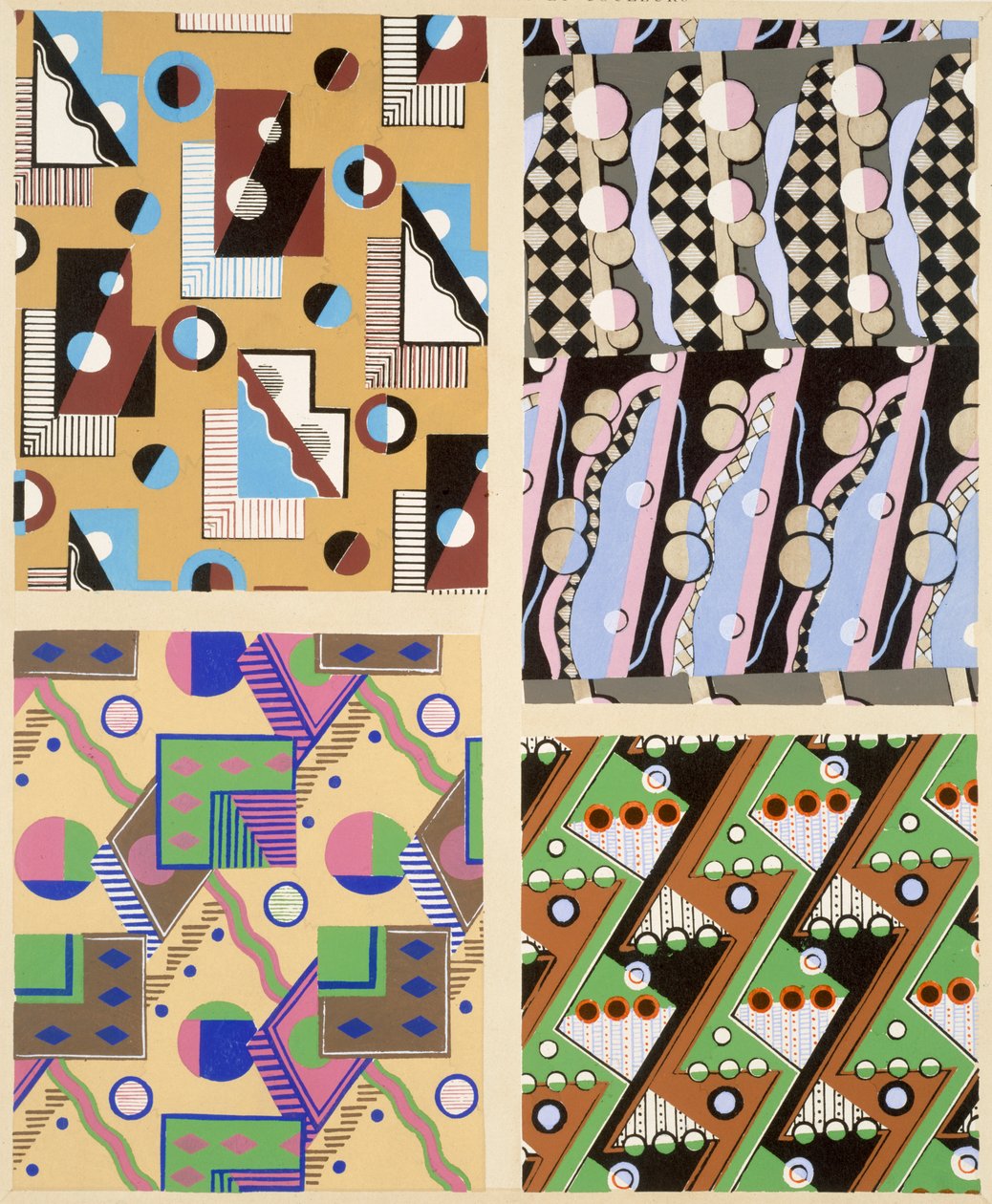 Abstrakt design, fra 