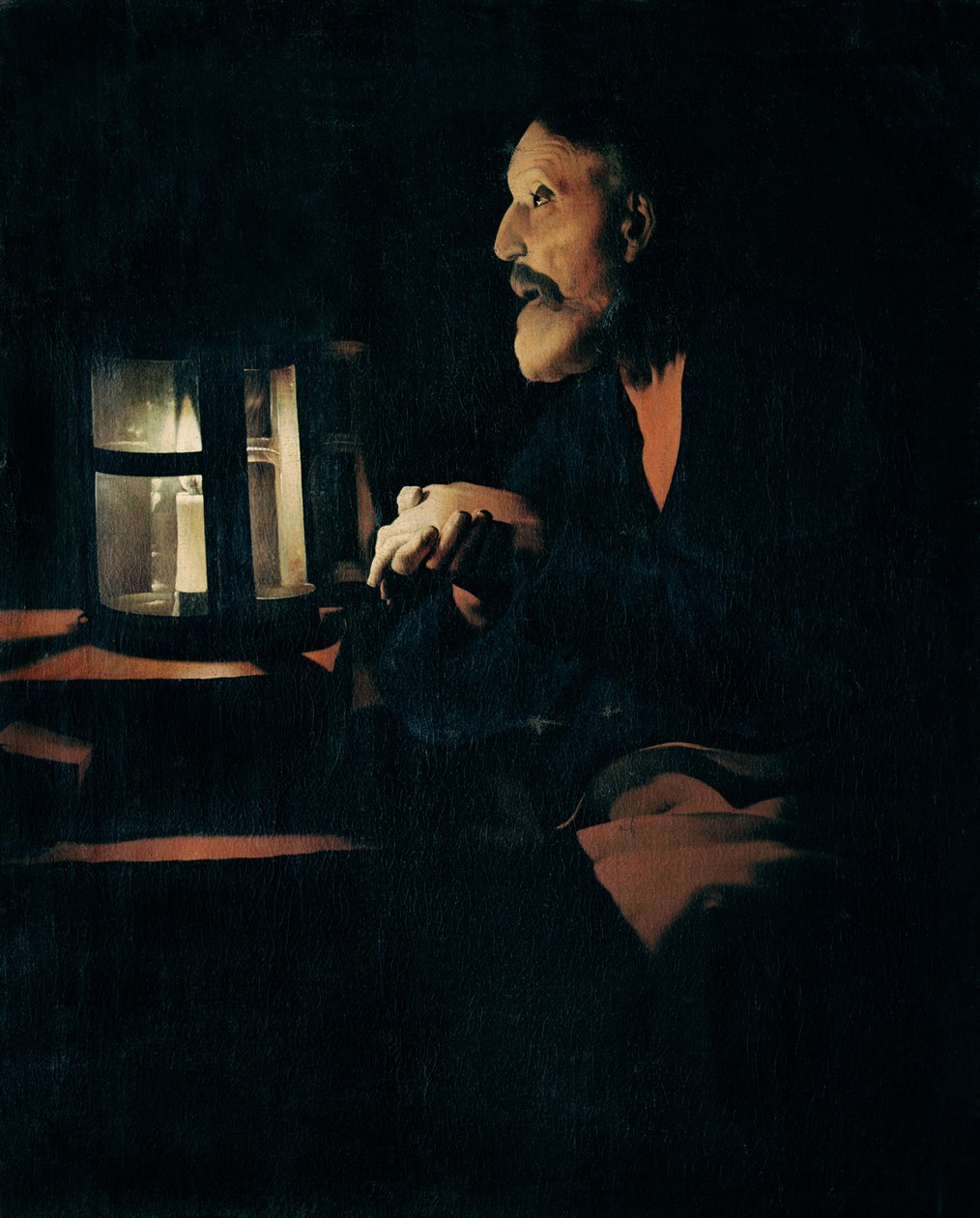 Peters tårer af Georges de La Tour