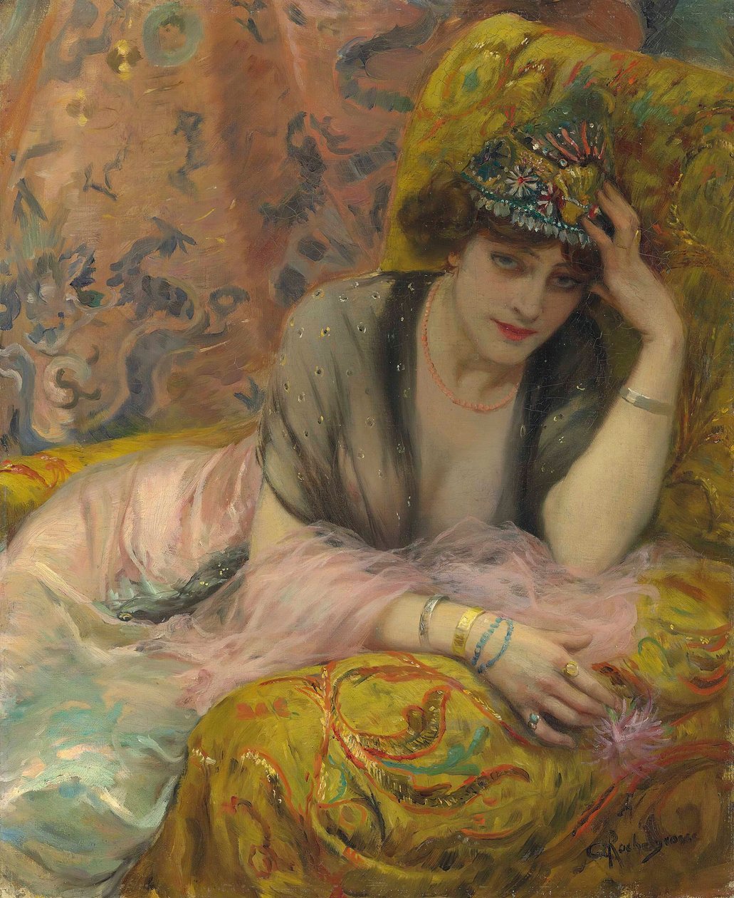 Danseren. af Georges Antoine Rochegrosse