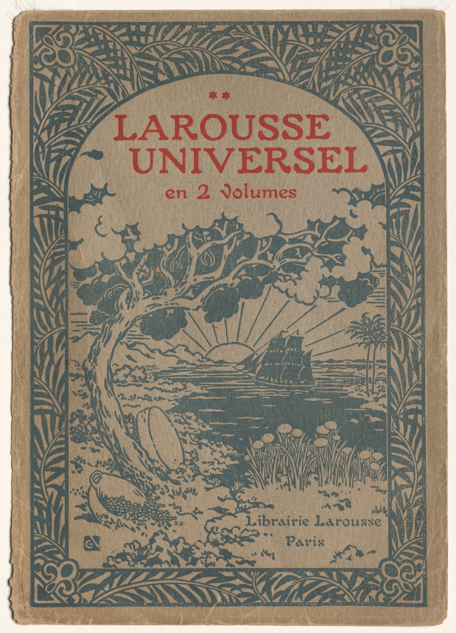 Larousse Universal: Cover Larousse Universal. af Georges Auriol