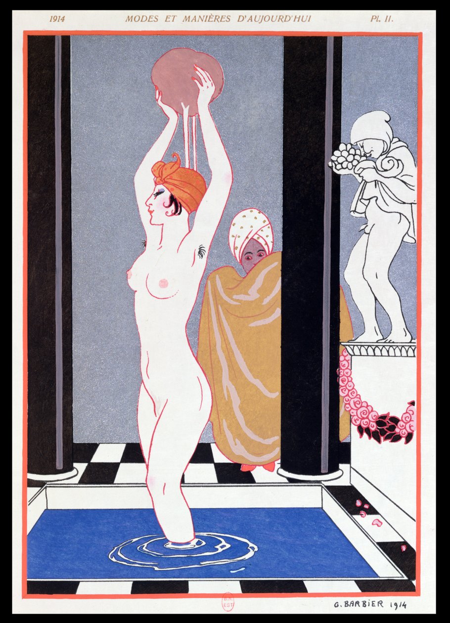Bassinet af Georges Barbier