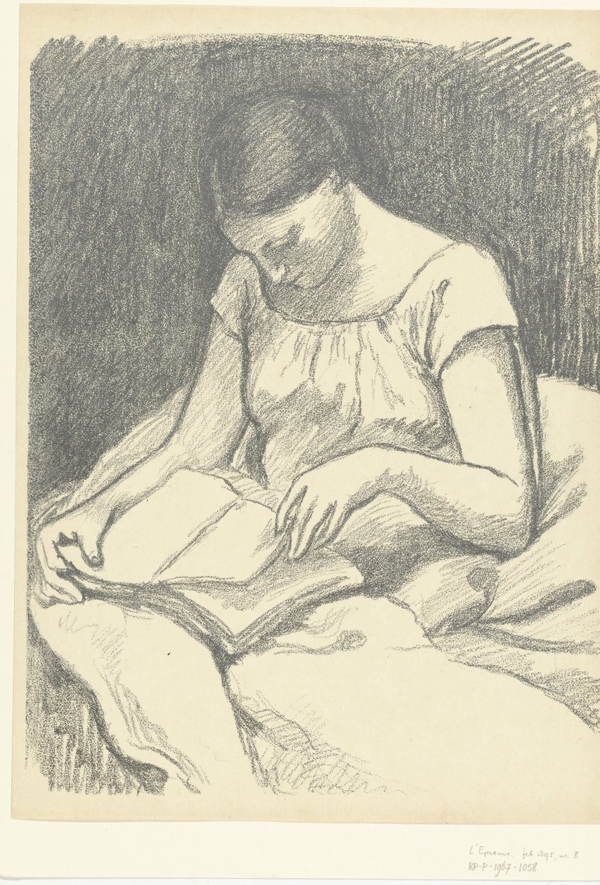 læsende kvinde Liseuse L