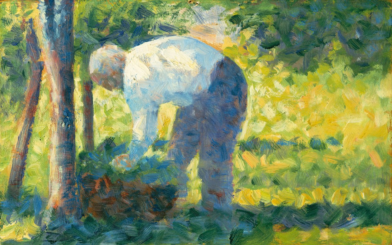 Gartneren, 1882-83. af Georges Pierre Seurat