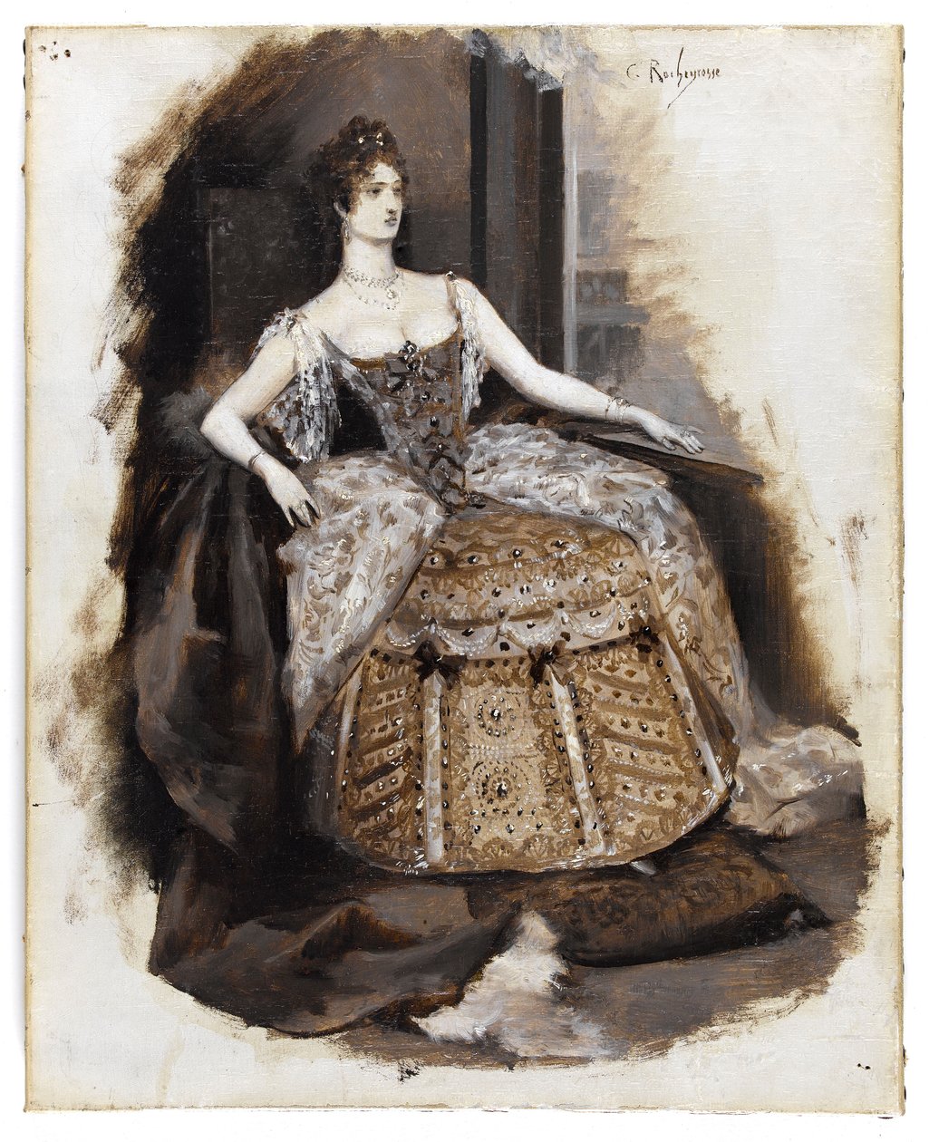 La Duchesse Josiane. af Georges Rochegrosse