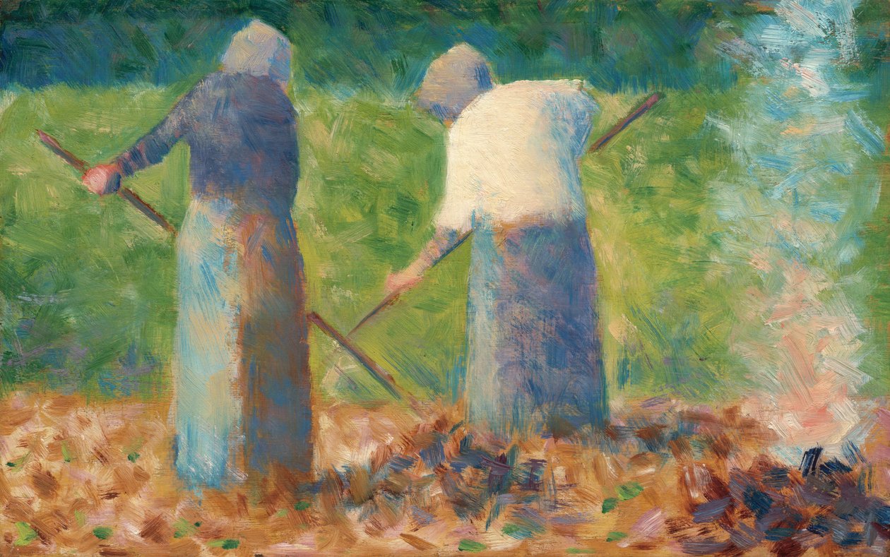 Hømagere i Montfermeil af Georges Seurat
