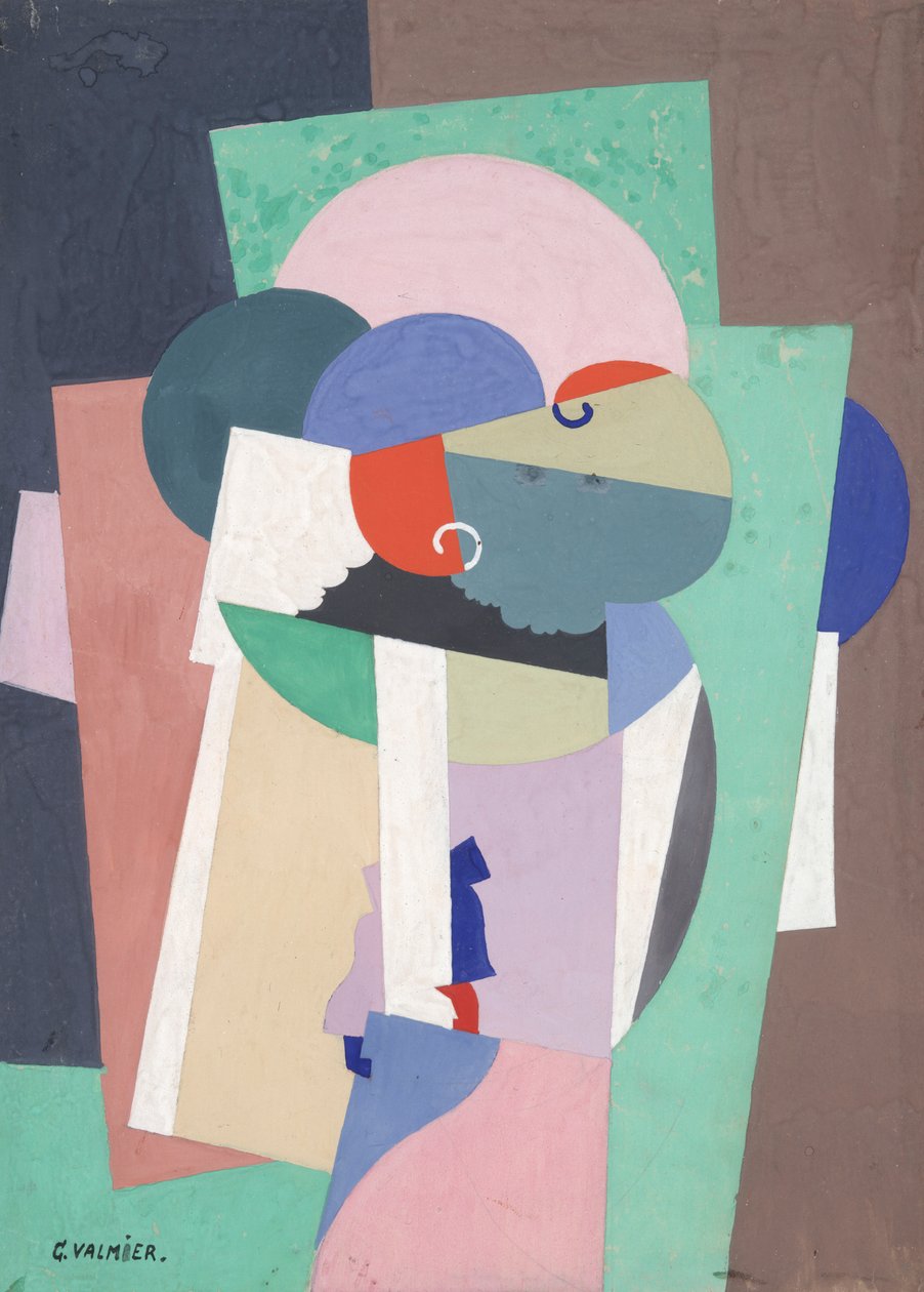 Komposition (nr. 7888) af Georges Valmier