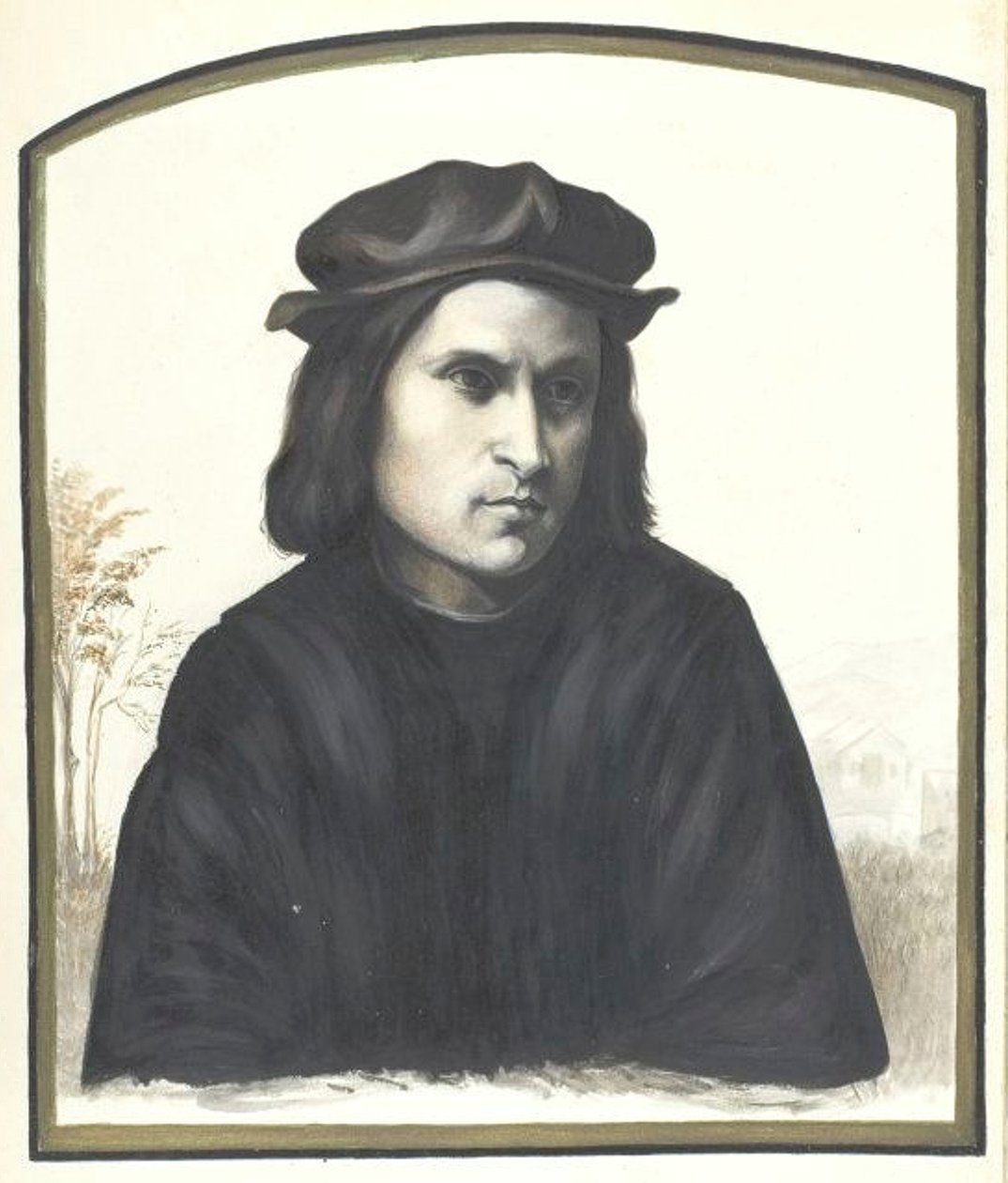 Uden titel [mand i renæssancekjole], 185568. af Georgina Cowper