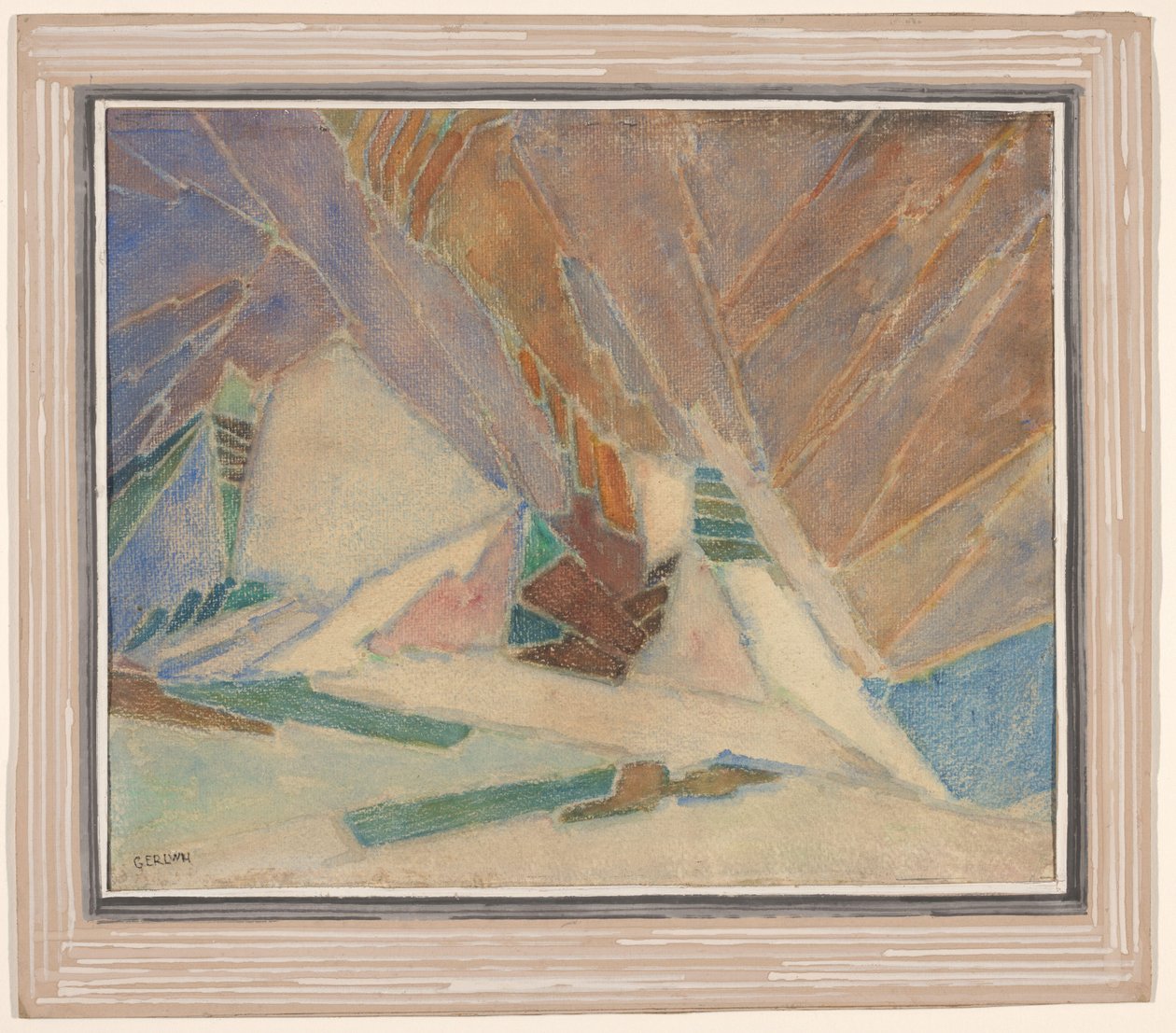 Titel ukendt af Ger Ladage (signed by artist)