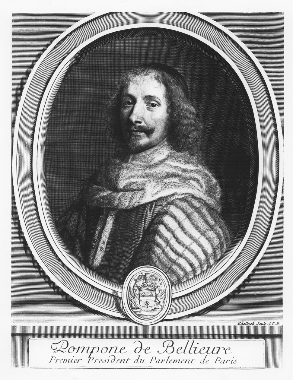 Bellièvre pompone af Gérard Edelinck